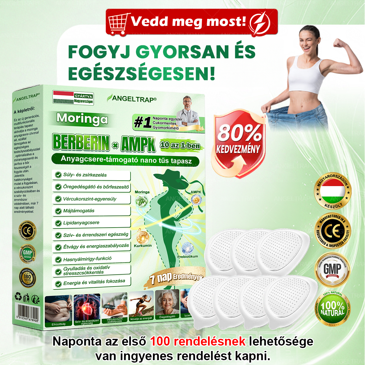 🎁 Már csak 5 doboz ANGELTRAP® maradt! Spóroljon extra 30%-ot még ma – támogassa anyagcseréjét, testsúlykontrollját és mindennapi wellness-rutinját, mielőtt véget ér ez a korlátozott idejű ajánlat!