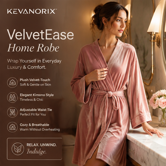 KEVANORIX™ VelvetEase Home Robe
