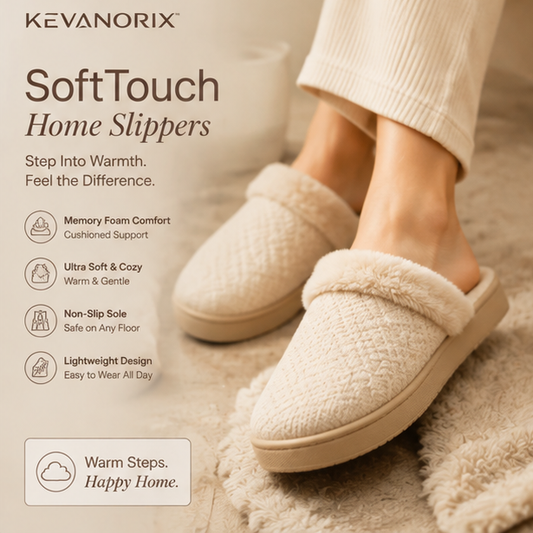 KEVANORIX™ SoftTouch Home Slippers