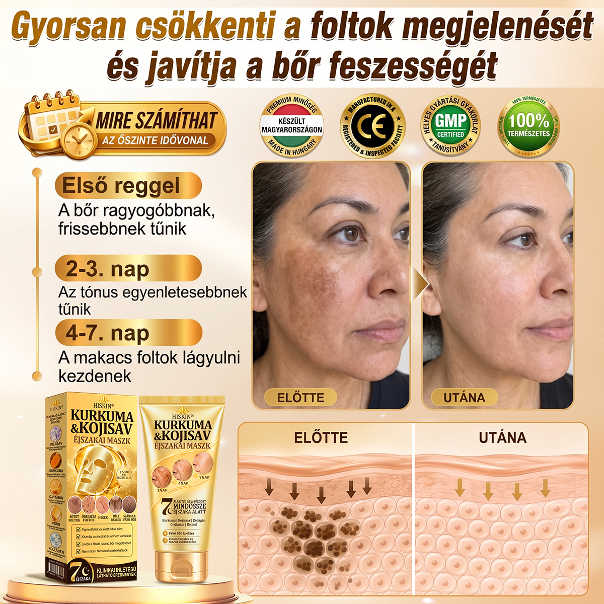 🎁 Már csak 5 doboz Hiskin® maradt! Spóroljon extra 30%-ot még ma – támogassa bőre ragyogóbb, simább és egyenletesebb megjelenését, mielőtt véget ér ez a korlátozott idejű ajánlat!