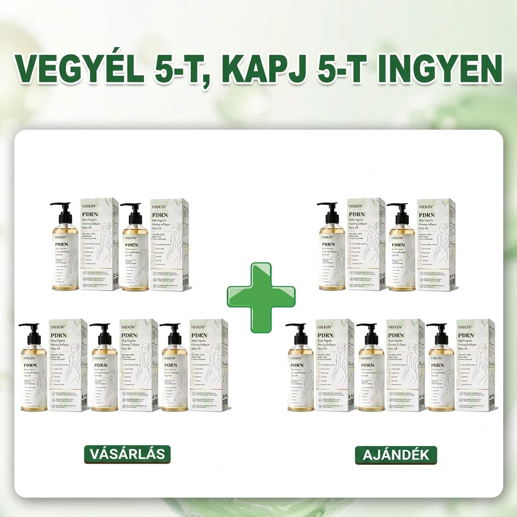 🎁 Már csak 5 üveg HISKIN® maradt! Spóroljon extra 30%-ot még ma – támogassa bőre hidratáltabb, feszesebb és fiatalosabb megjelenését, mielőtt véget ér ez a korlátozott idejű ajánlat!